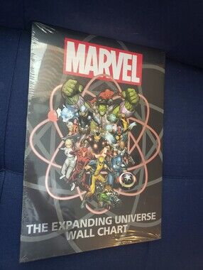 Sealed Marvel Expanding Universe Wall Chart New Hardcover